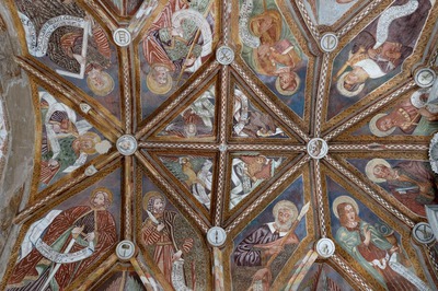 Zidne slike na svodu svetišta (2)
