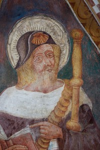 Zidna slika svetog Jakova Starijeg