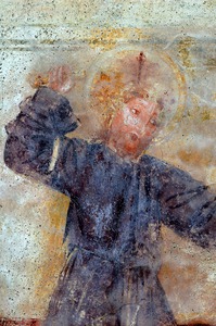 Zidna slika Izgona trgovaca iz hrama