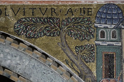 Ciborij Eufrazijeve bazilike (2), lik Marije Navještenja