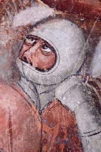 Zidna slika Gideona (Gedeona) na prikazu Gideonova runa