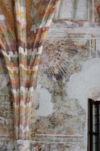 Zidna slika Boga koji se obraća Davidu nakon smrti kralja Šaula