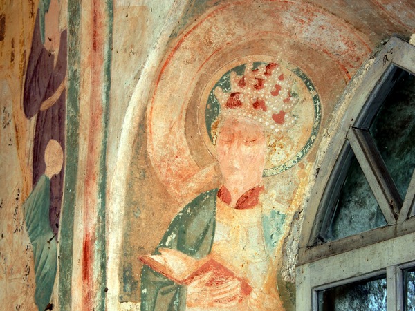 Zidna slika svetog Grgura
