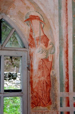 Zidna slika svetog Jeronima