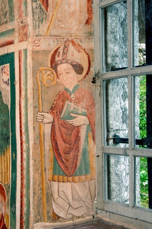 Zidna slika svetog Augustina