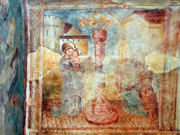 Zidna slika Pada egipatskih kumira