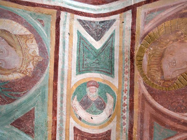 05- Zidna slika proroka na tjemenu svoda apside
