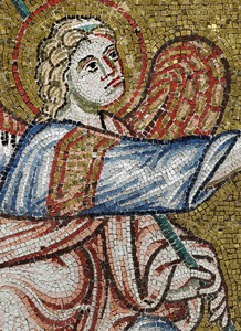 Ciborij Eufrazijeve bazilike (2), lik arkanđela Navještenja