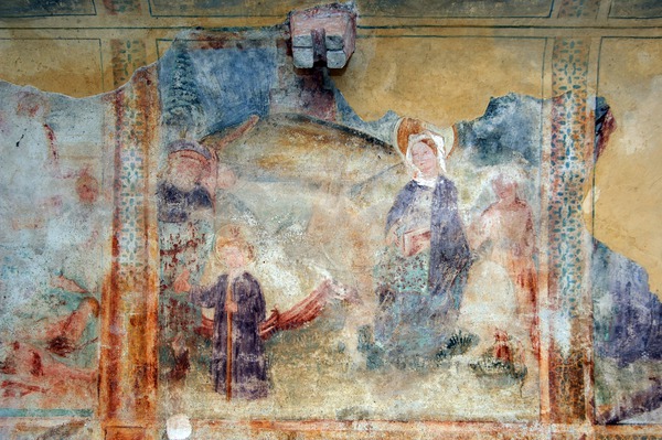 Zidna slika Povratka svete obitelji iz Egipta