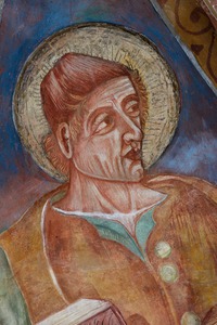 Zidna slika svetog Mateja evanđeliste