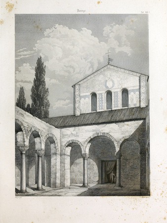 Atrij i pročelje Eufrazijeve bazilike
