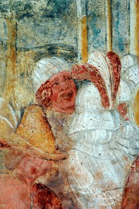 Zidna slika Judina poljupca