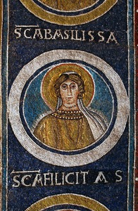 03 - Medaljoni s prikazima svetica, sveta Bazilisa