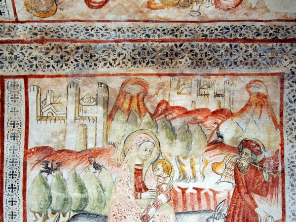 Zidna slika Bijega u Egipat