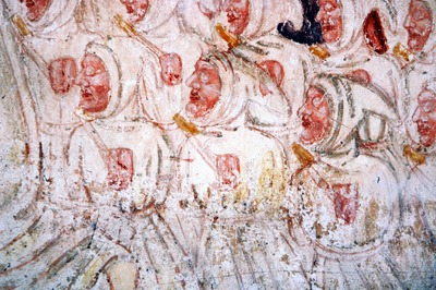 Zidne slike na istočnom zidu