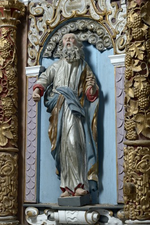 Glavni oltar, kip sveca