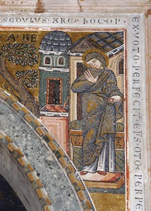 Ciborij Eufrazijeve bazilike s mozaikom Navještenja