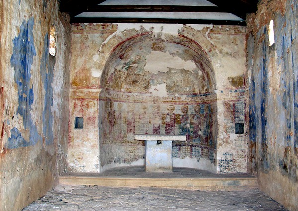 Zidne slike u crkvi Svete Agate