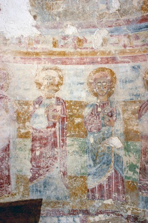 Zidne slike, apostol u donjoj zoni apside