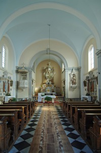 Župna crkva svetog Martina, unutrašnjost