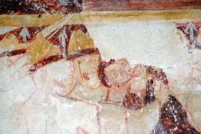 Zidna slika Poljupca Judina
