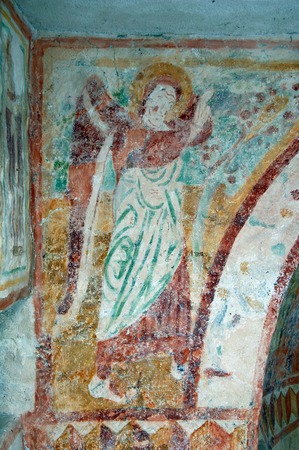 Zidna slika Arkanđela Navještenja