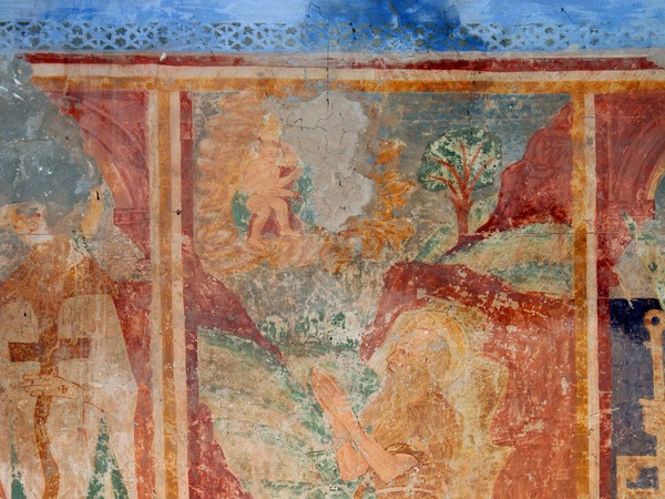 Zidna slika svetog Jeronima