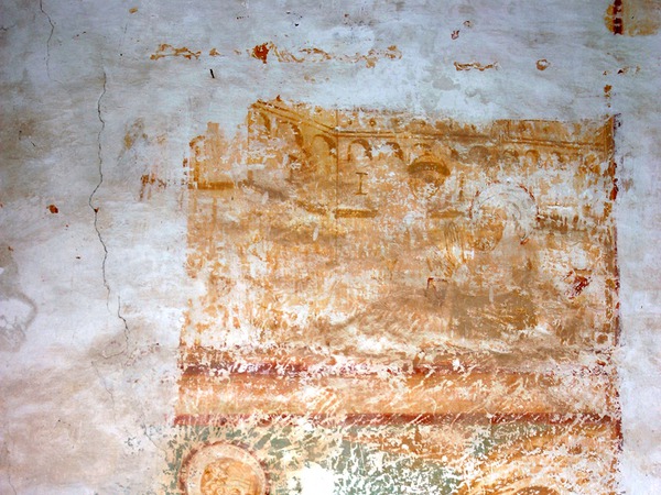Zidna slika u crkvi svetog Antuna Opata
