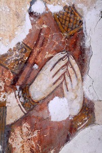 Zidna slika Kamenovanja svetog Stjepana na južnom zidu