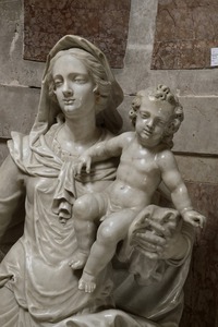 Kip Gospe Karmelske na istoimenom oltaru