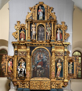 Retabl oltara Gospe od Ružarija