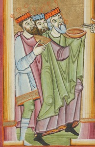 Benedikcional porečkog biskupa Engilmara, minijatura Poklonstvo kraljeva