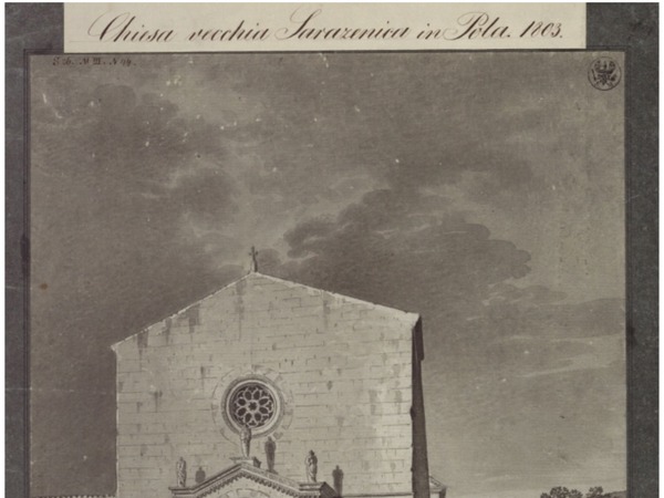 Crtež crkve svetog Franje u Puli