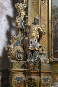 Oltar Nevine dječice, kip kralja Gašpara