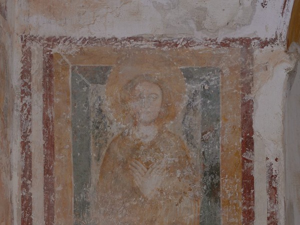 Zidna slika svete Marije Magdalene na zapadnom zidu