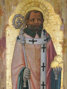 Poliptih Antonija Vivarinija, prikaz svetog Nikole