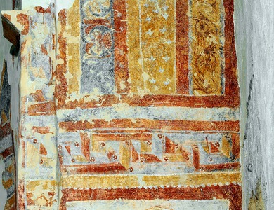 Zidne slike na južnoj strani zapadnog zida