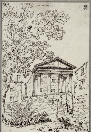 Crtež Augustovog hrama