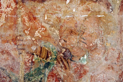 Zidna slika svete Uršule, detalj