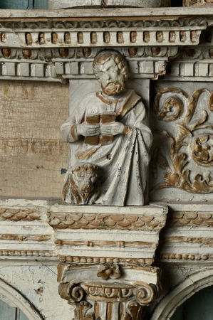 Oltarni retabl, kip evanđelista Marka