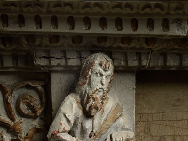 Optarni retabl, kip evanđelista Ivana