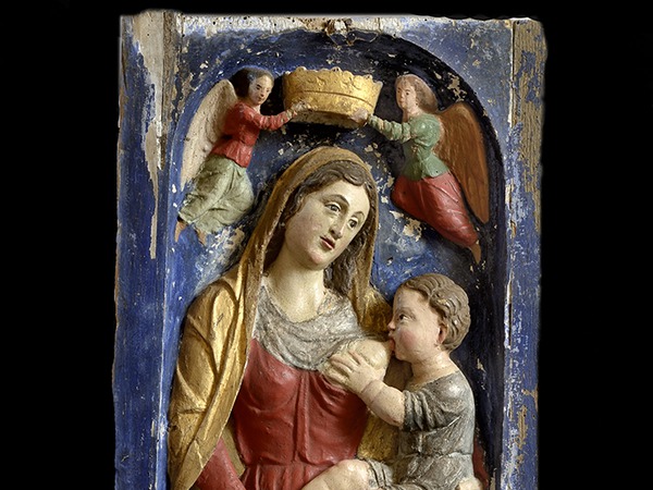 Reljef Bogorodice s Djetetom i svete Veronike