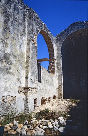 Crkva svetog Tome kraj Rovinja, demontaža zazida sjevernog luka