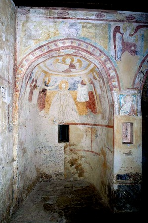 Zidne slike u sjevernoj apsidi