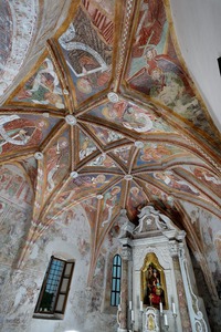 Zidne slike u svetištu
