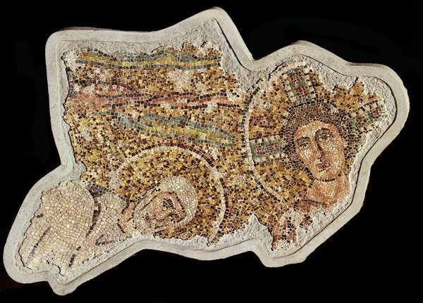 Ostatak zidnog mozaika iz crkve svete Marije Formoze
