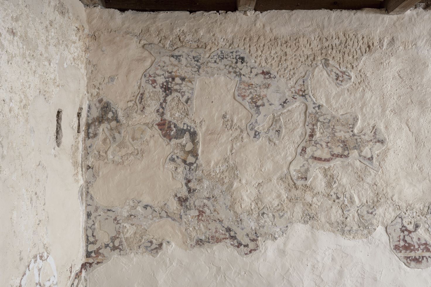 Freska s prikazom Poklonstva kraljeva, sjeverni zid