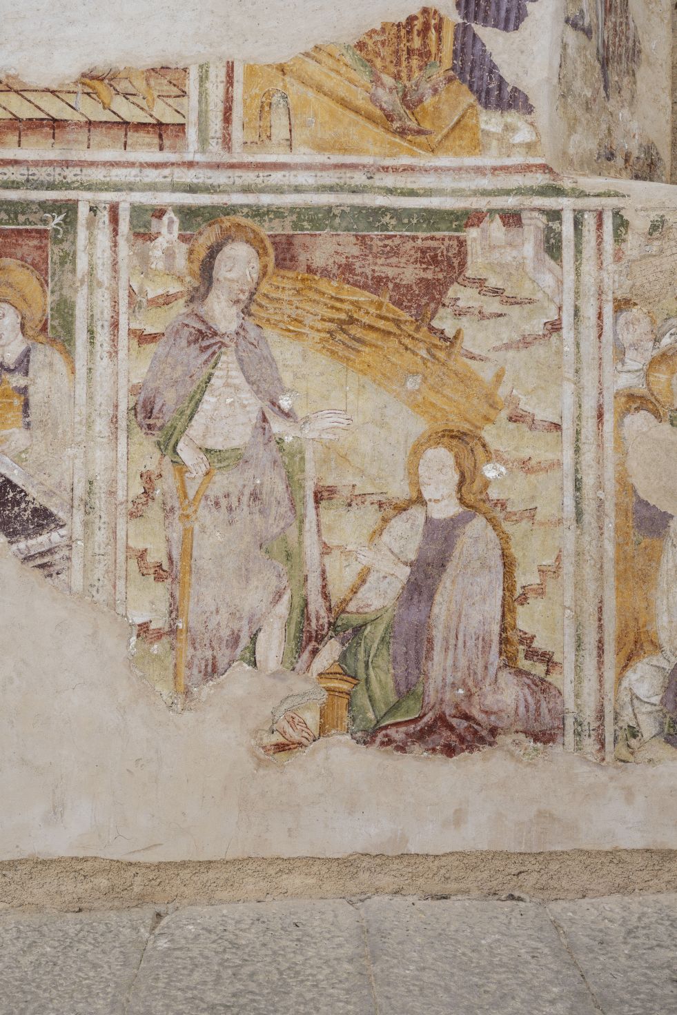 Freska s prikazom Noli me tangere, južni zid