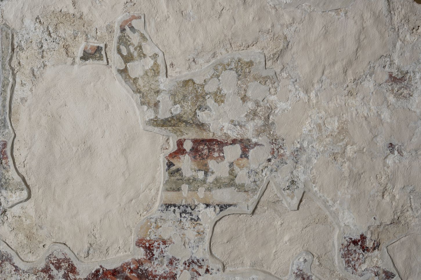 Fragment dekorativnog repertoara, sjeverni zid