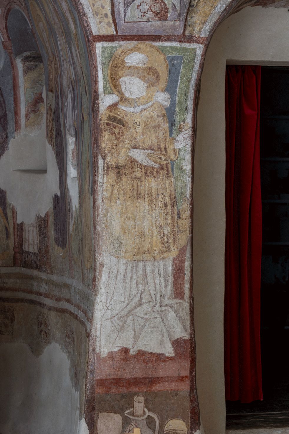 Freska s prikazom sv. Stjepana